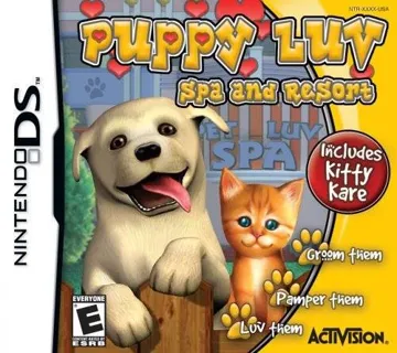 Puppy Luv - Spa and Resort (USA) box cover front